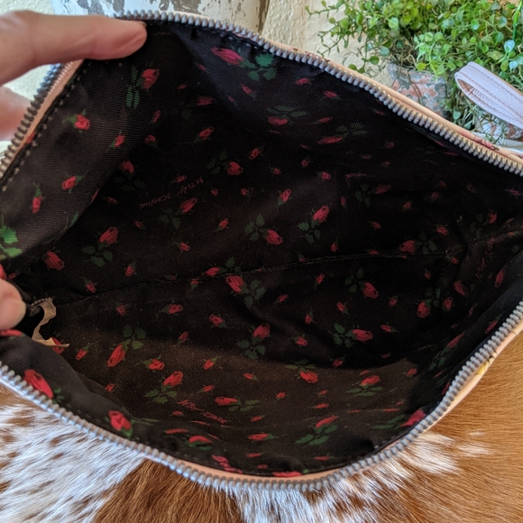 Vtg Betsey Johnson Live Life in Bloom Cosmetic Bag - Picture 8 of 8